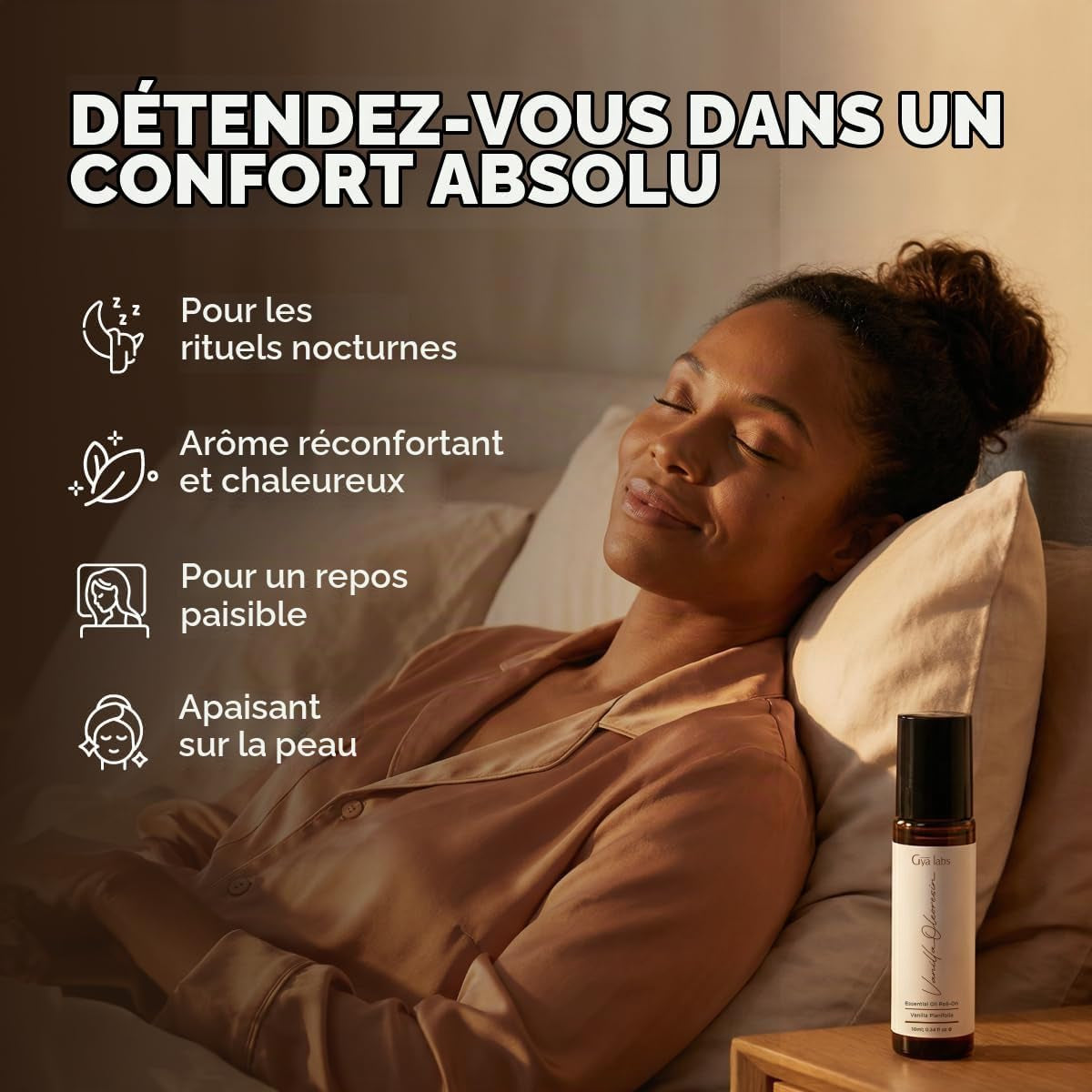 Huile Parfumée Vanille Roll-On