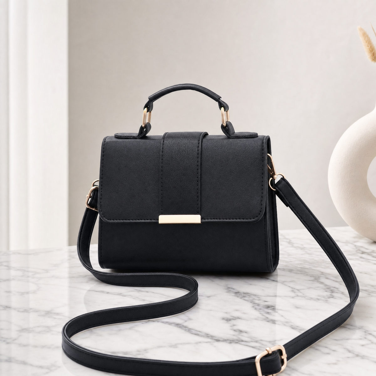 Sac à Main Cuir PU Bandoulière Femme